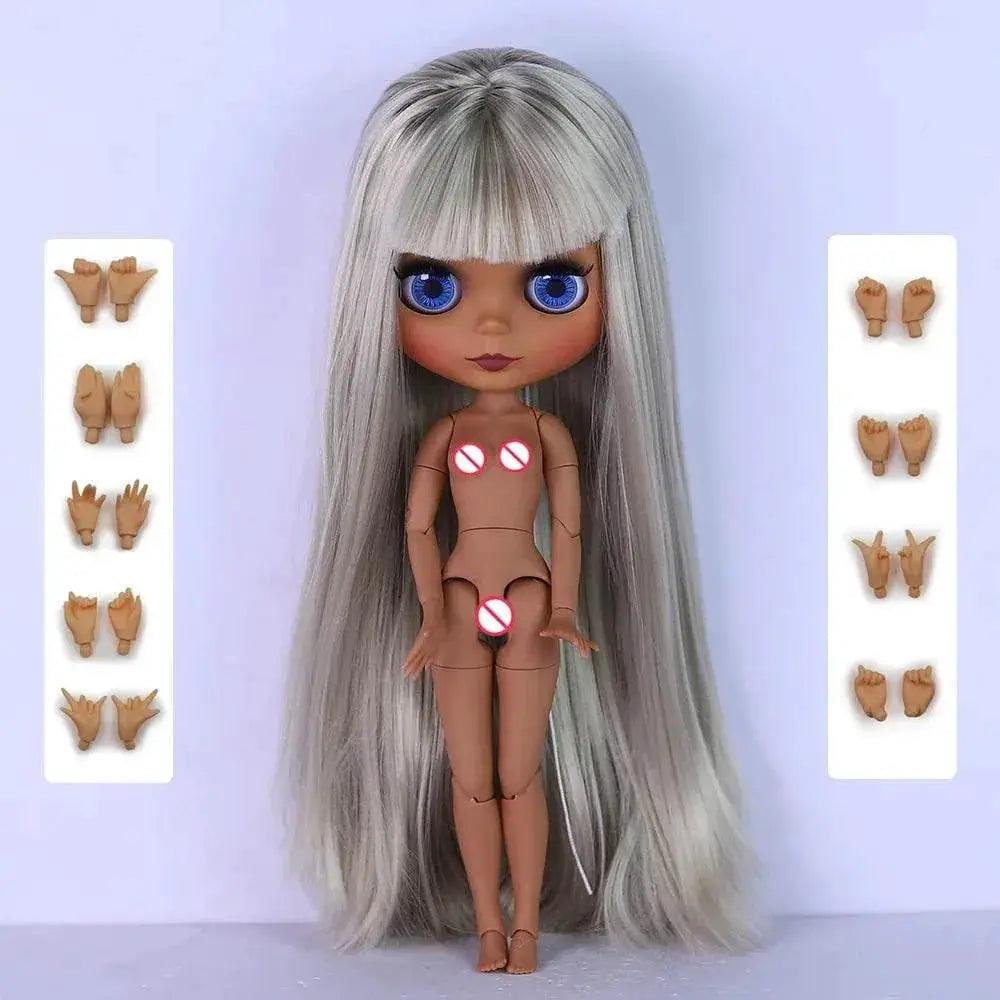  ICY DBS Blyth 1/6 Doll 30cm Black Skin Matte Face Cute Set BJD Full SD -  ToylandEU™