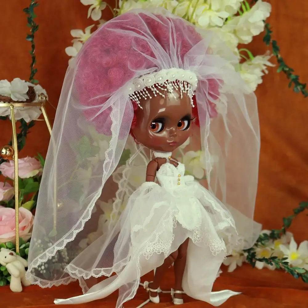  ICY DBS Blyth Doll Afro Curly Hair JOINT Body Super Black Skin 1/6 BJD Neo Ob24 Anime Girl -  ToylandEU™