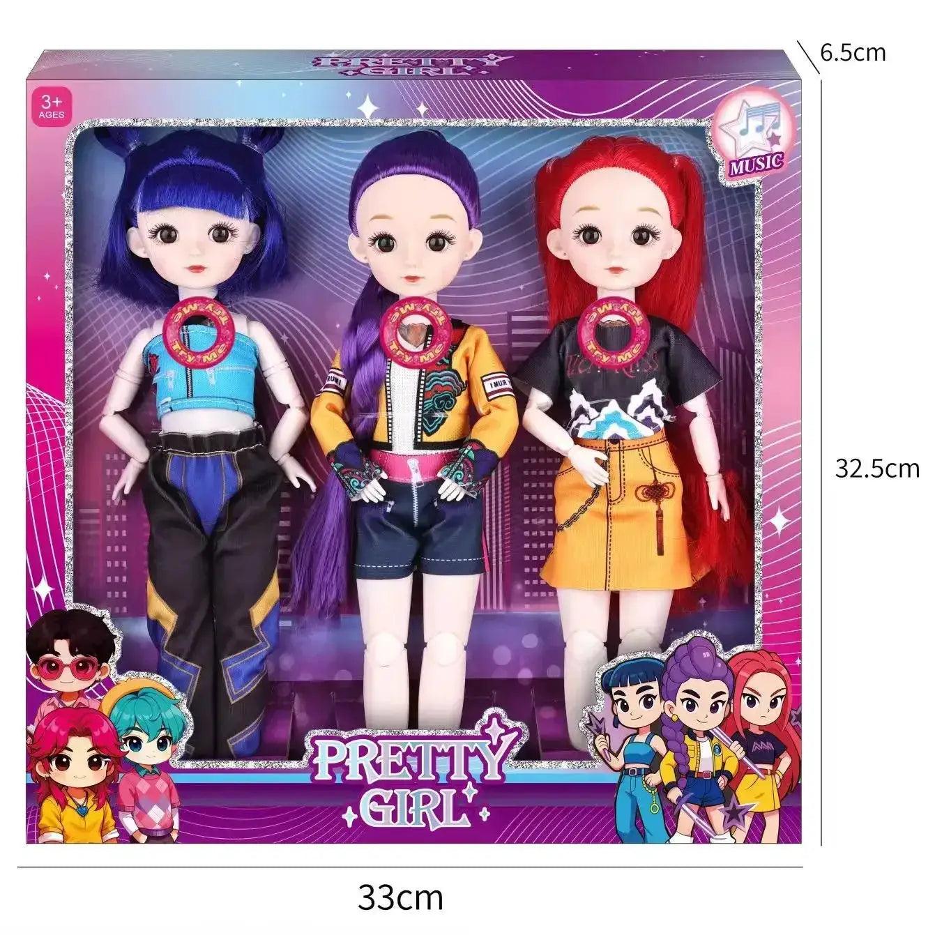  Kpop BJD Doll Demon Hunters With 3D Eyes Lighting -  ToylandEU™