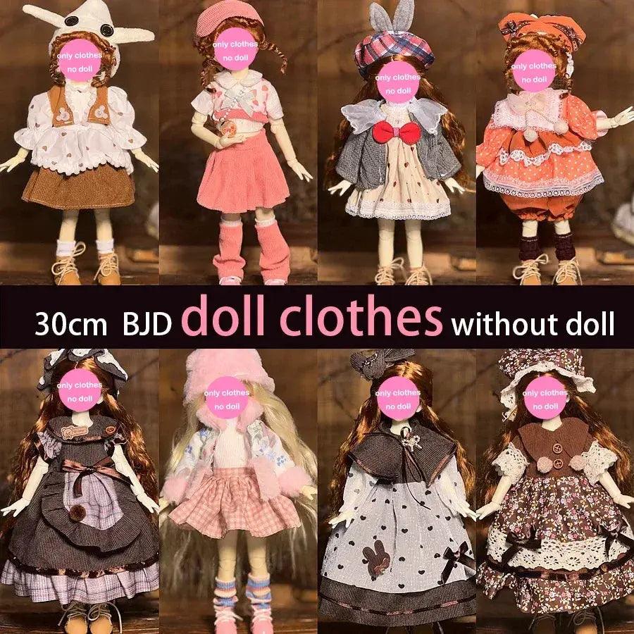  Lolita Doll Multi Layer Cake Skirt For One Sixth BJD -  ToylandEU™
