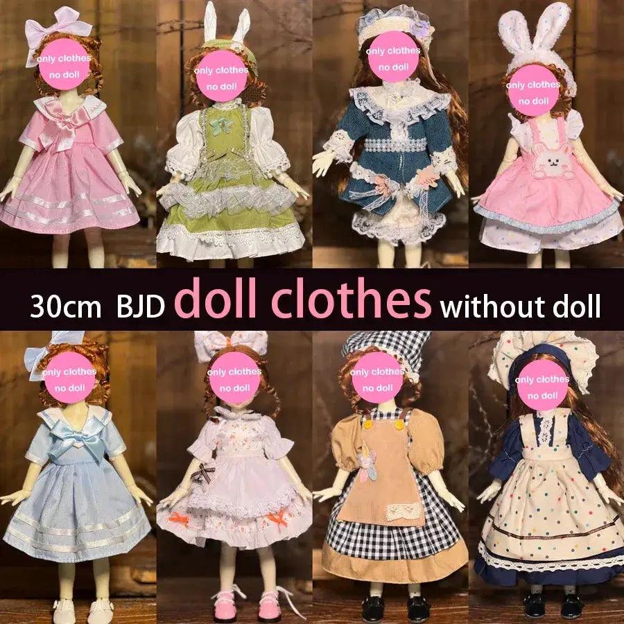 Lolita Doll Multi Layer Cake Skirt For One Sixth BJD -  ToylandEU™
