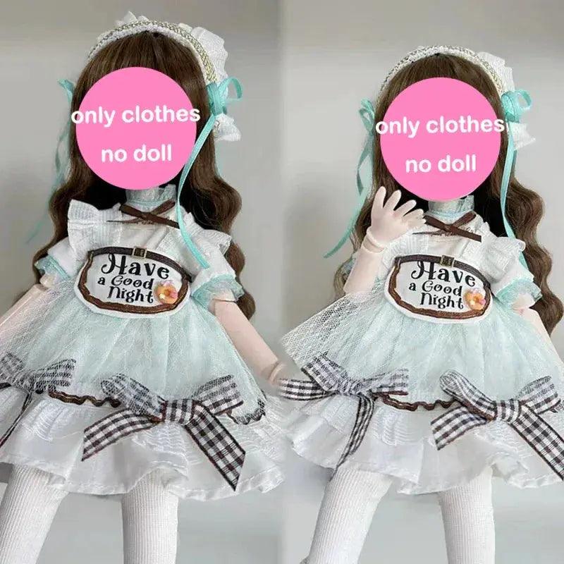  Lolita Doll Multi Layer Cake Skirt For One Sixth BJD -  ToylandEU™