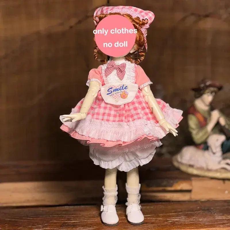  Lolita Doll Multi Layer Cake Skirt For One Sixth BJD -  ToylandEU™