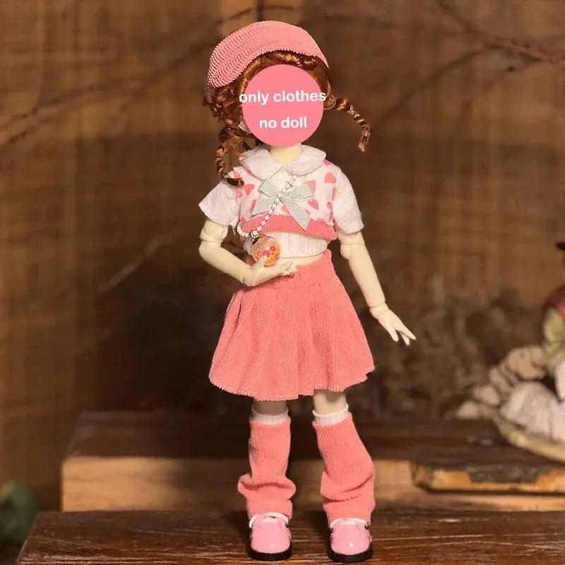  Lolita Doll Multi Layer Cake Skirt For One Sixth BJD -  ToylandEU™