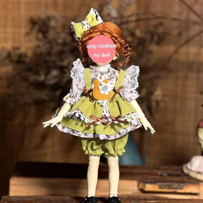  Lolita Doll Multi Layer Cake Skirt For One Sixth BJD -  ToylandEU™