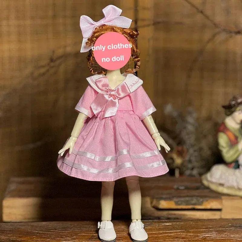  Lolita Doll Multi Layer Cake Skirt For One Sixth BJD -  ToylandEU™