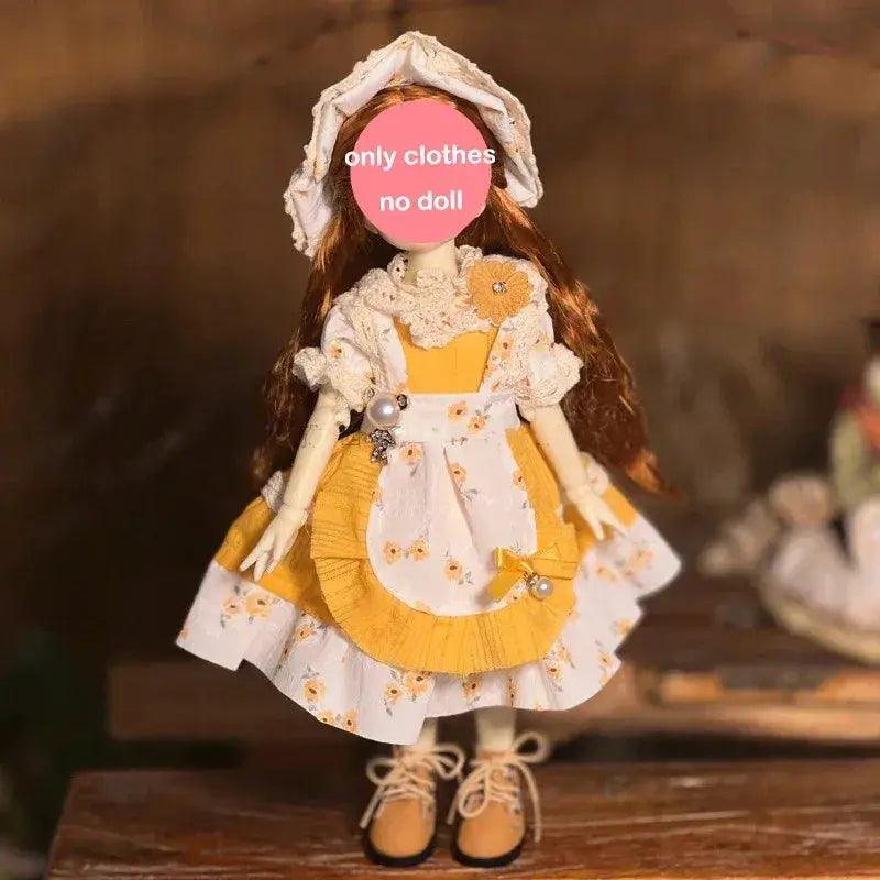  Lolita Doll Multi Layer Cake Skirt For One Sixth BJD -  ToylandEU™