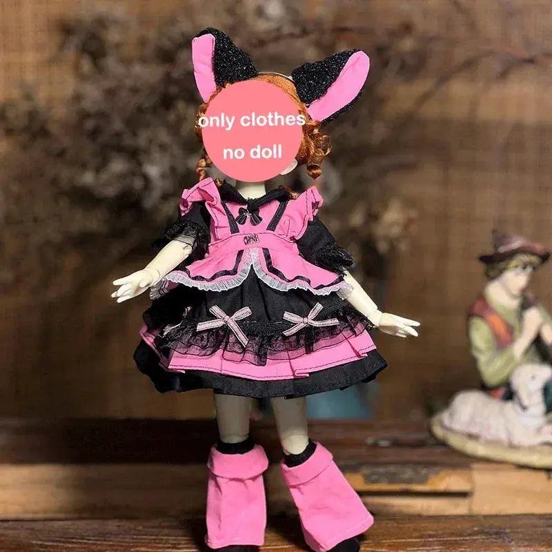 Lolita Doll Multi Layer Cake Skirt For One Sixth BJD -  ToylandEU™