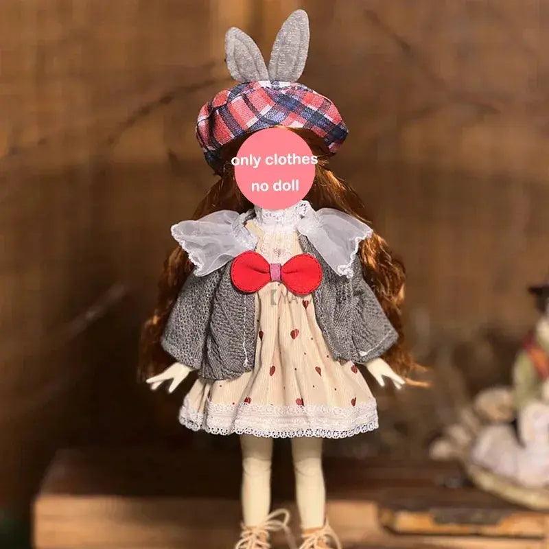  Lolita Doll Multi Layer Cake Skirt For One Sixth BJD -  ToylandEU™