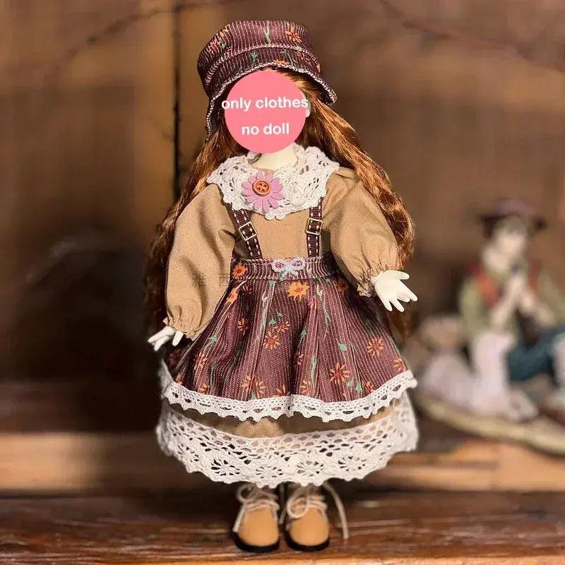  Lolita Doll Multi Layer Cake Skirt For One Sixth BJD -  ToylandEU™
