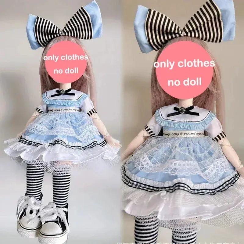  Lolita Doll Multi Layer Cake Skirt For One Sixth BJD -  ToylandEU™