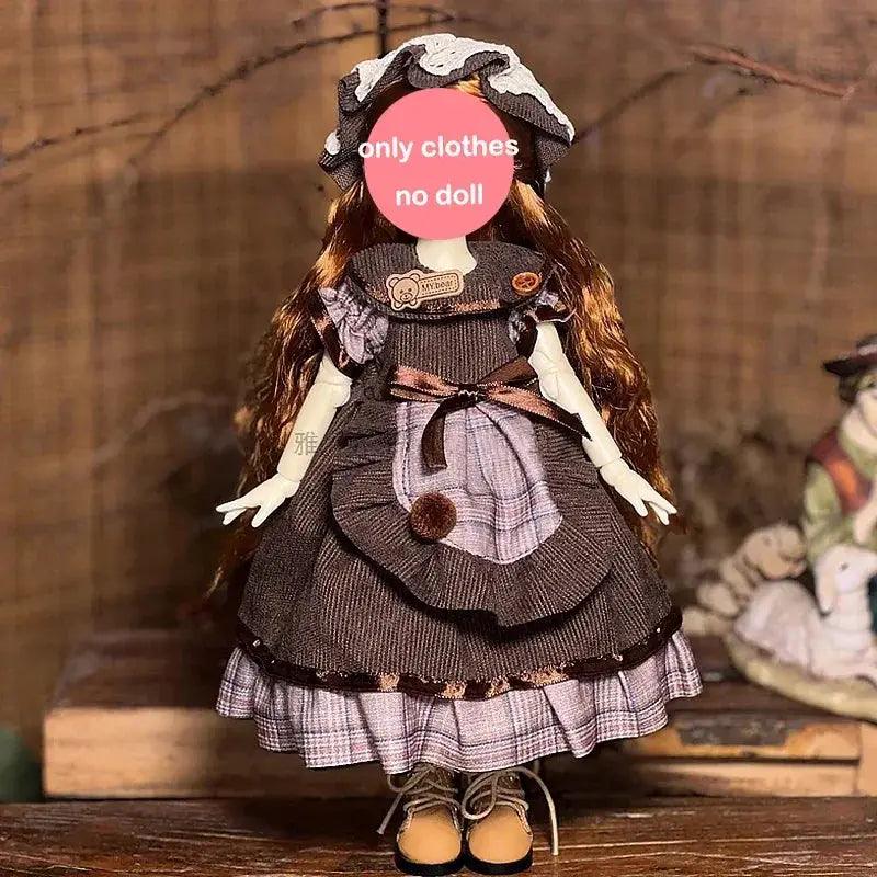 Lolita Doll Multi Layer Cake Skirt For One Sixth BJD -  ToylandEU™