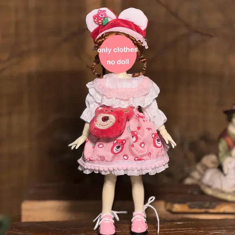  Lolita Doll Multi Layer Cake Skirt For One Sixth BJD -  ToylandEU™