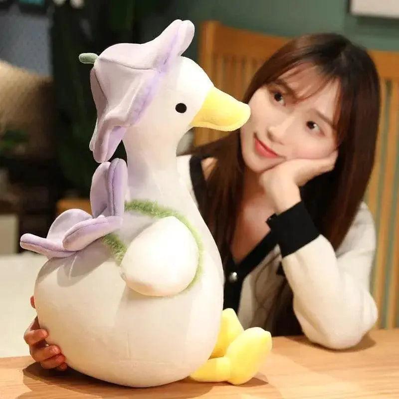  Lovely Duck Doll Flower Duck Plush Toy Stuffed Animal Best Gift Kawaii Plushie -  ToylandEU™