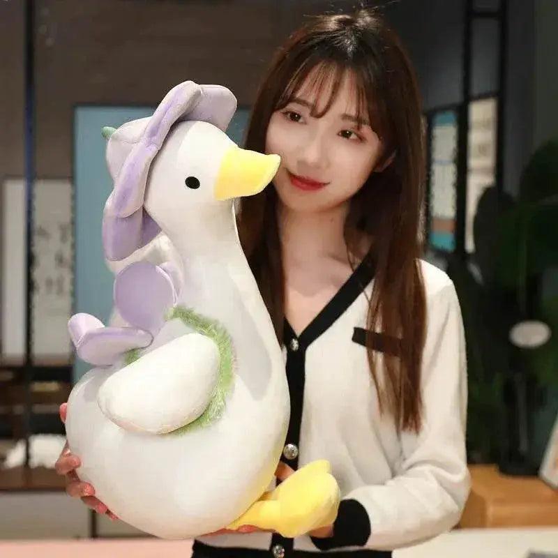  Lovely Duck Doll Flower Duck Plush Toy Stuffed Animal Best Gift Kawaii Plushie -  ToylandEU™