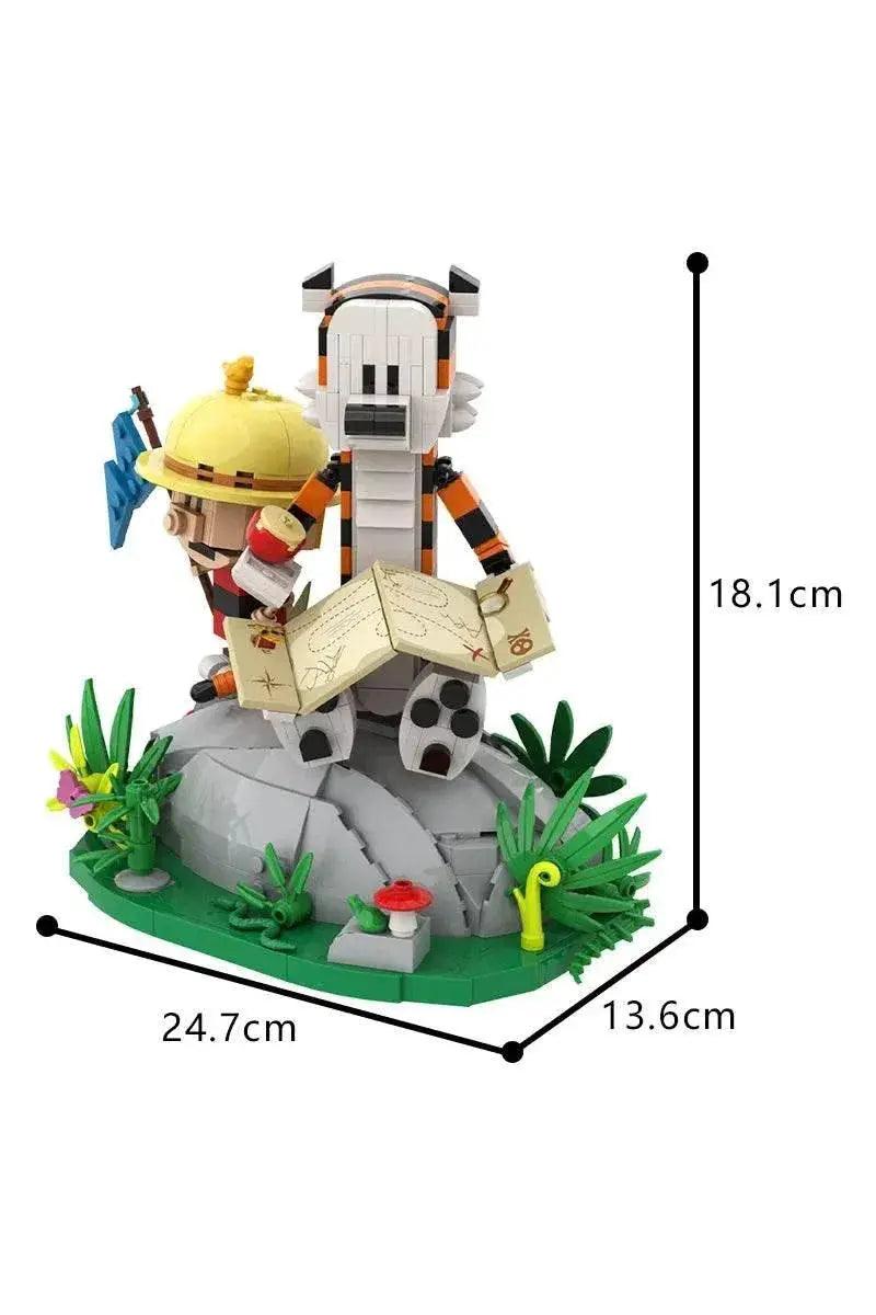  MOC Animation Doll Calvined and Hobbes Brick Building Bricks MOC Gift -  ToylandEU™