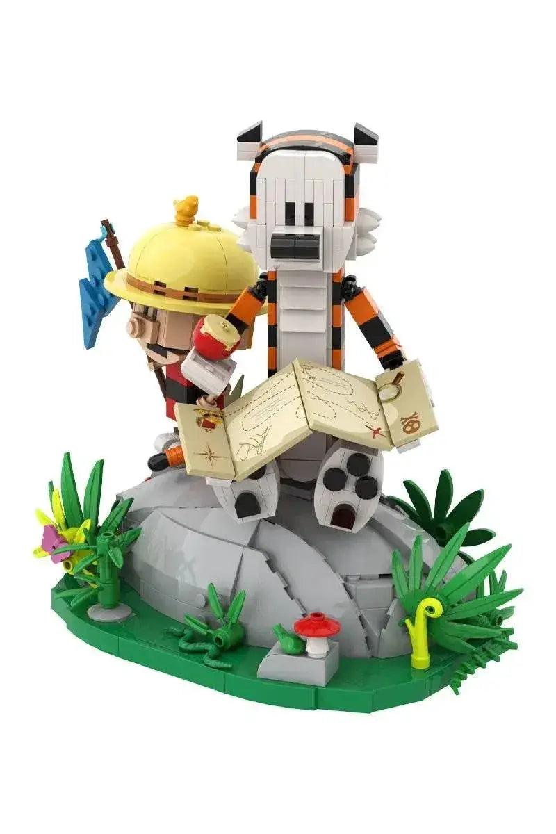  MOC Animation Doll Calvined and Hobbes Brick Building Bricks MOC Gift -  ToylandEU™