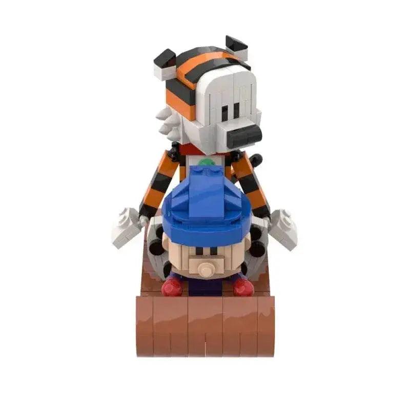  MOC MOC Animation Doll Calvined and Hobbes Building Blocks Building Bricks MOC -  ToylandEU™