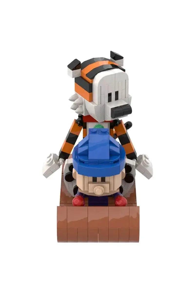  MOC MOC Animation Doll Calvined and Hobbes Building Blocks Building Bricks MOC -  ToylandEU™
