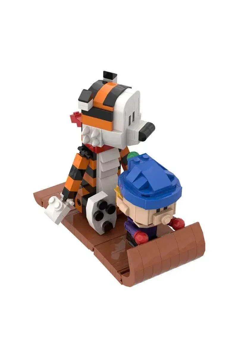  MOC MOC Animation Doll Calvined and Hobbes Building Blocks Building Bricks MOC -  ToylandEU™
