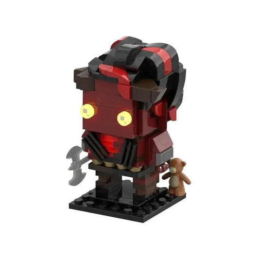  MOC MOC Game Character Karlach Model Building Blocks Battle Demon Doll Building Bricks MOC -  ToylandEU™