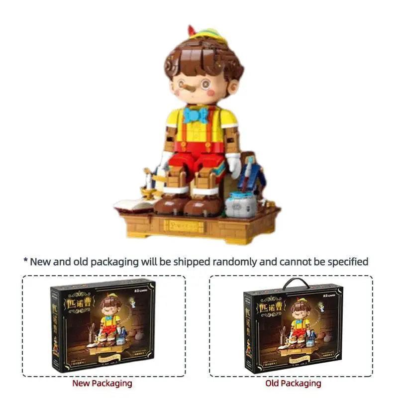  MOC Pinocchio Building Blocks Classic Fairy Tale Doll Model Gifts -  ToylandEU™