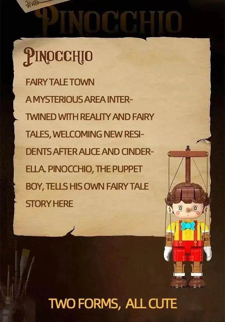  MOC Pinocchio Building Blocks Classic Fairy Tale Doll Model Gifts -  ToylandEU™