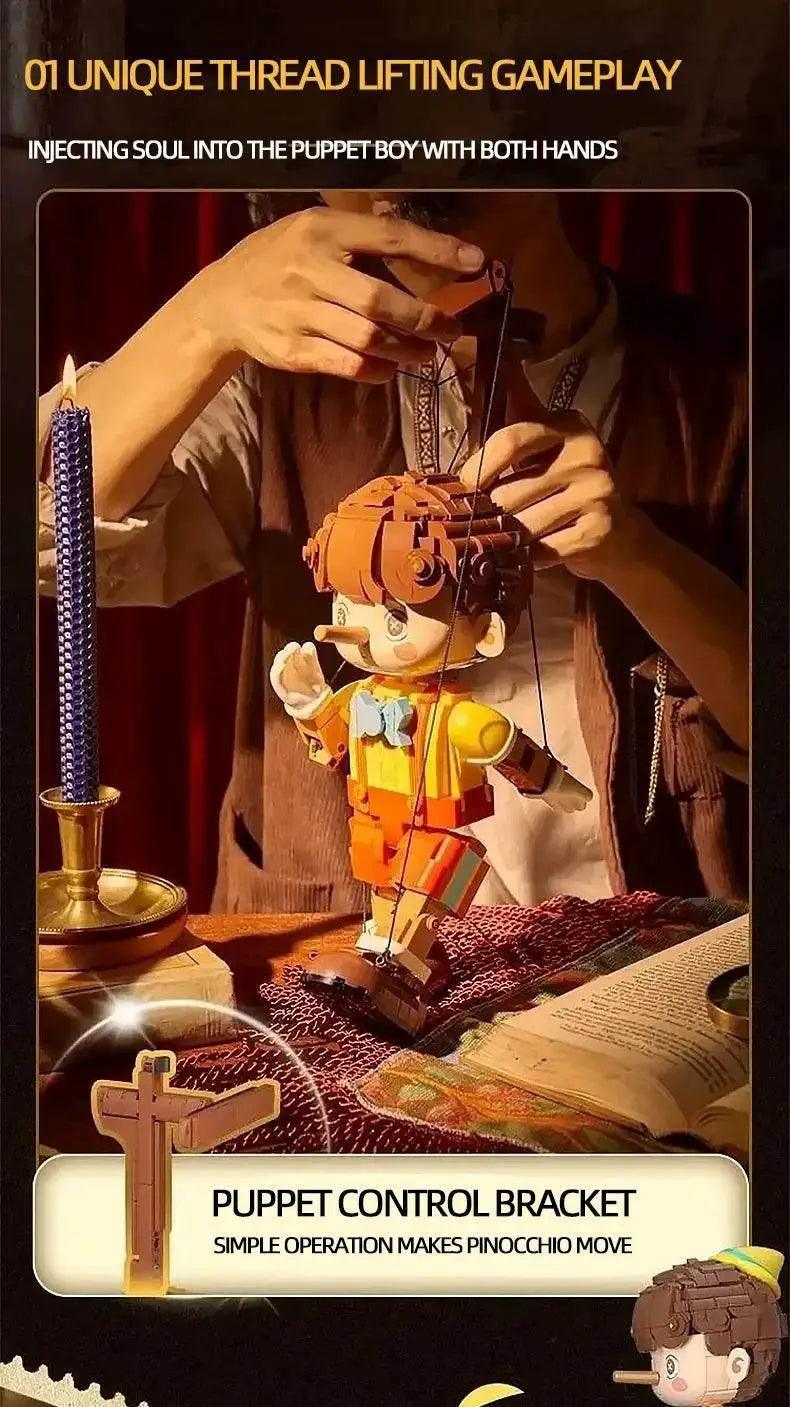  MOC Pinocchio Building Blocks Classic Fairy Tale Doll Model Gifts -  ToylandEU™