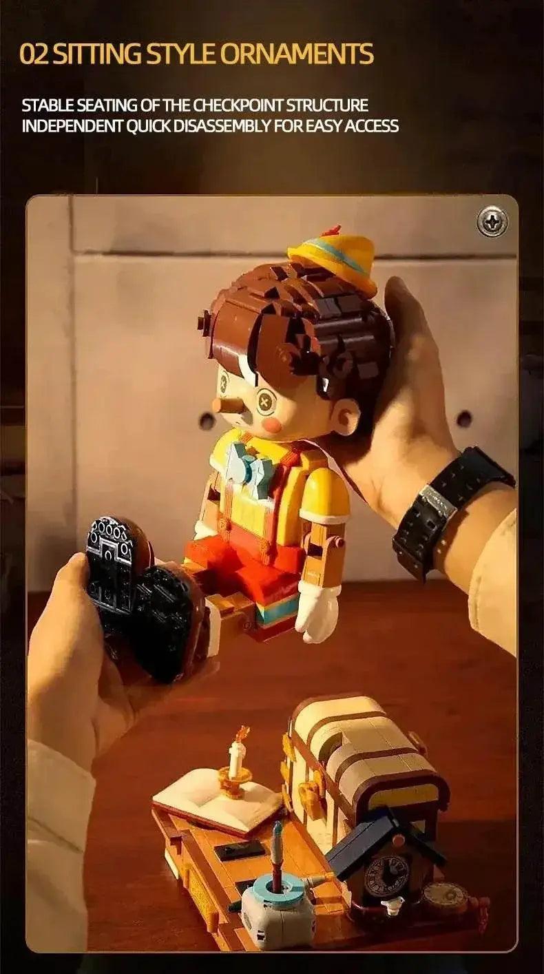  MOC Pinocchio Building Blocks Classic Fairy Tale Doll Model Gifts -  ToylandEU™