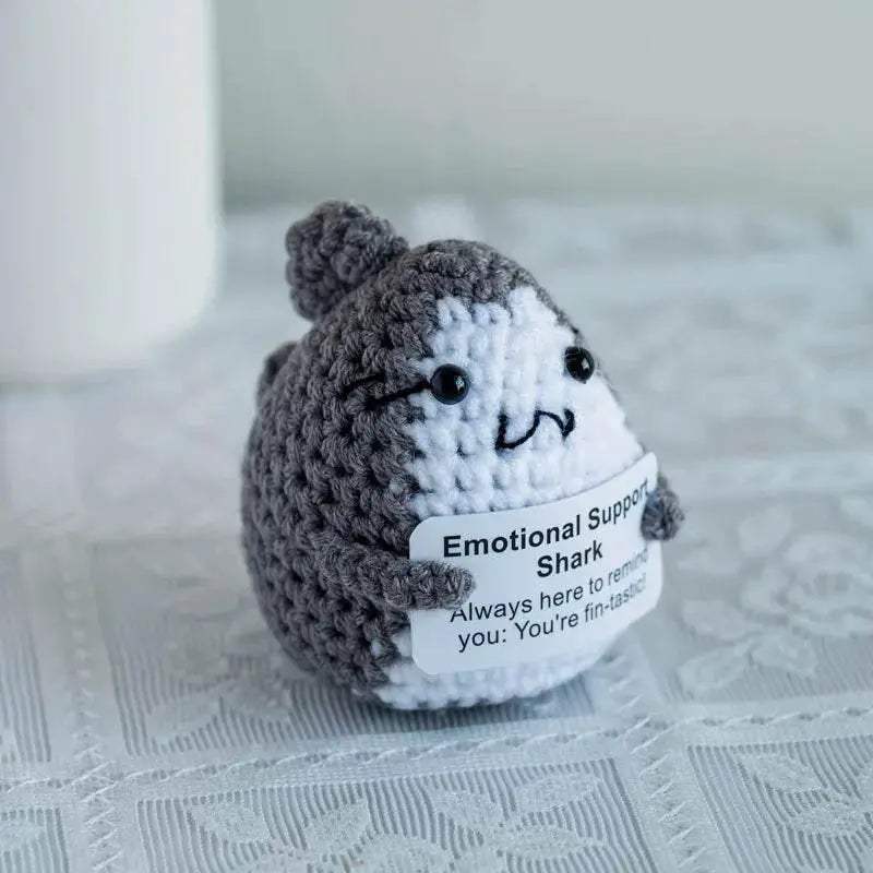  New Knitted Positive Turtle Doll Handmade Emotional Support -  ToylandEU™