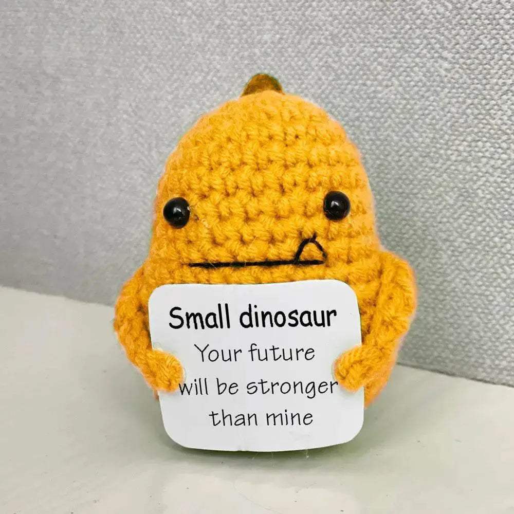  New Knitted Positive Turtle Doll Handmade Emotional Support -  ToylandEU™