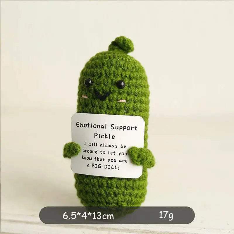  New Positive Potato Crochet Doll Handmade Room Decor Gift -  ToylandEU™