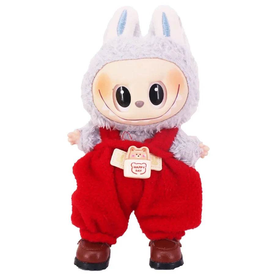 Doll Pants And Doll Shoes For Labubu 17cm Plush Doll Accessories - ToylandEU