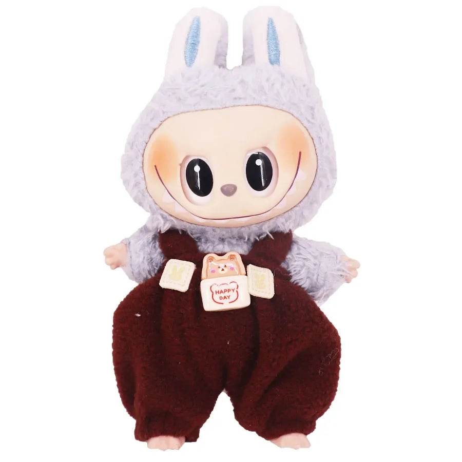 Doll Pants And Doll Shoes For Labubu 17cm Plush Doll Accessories - ToylandEU