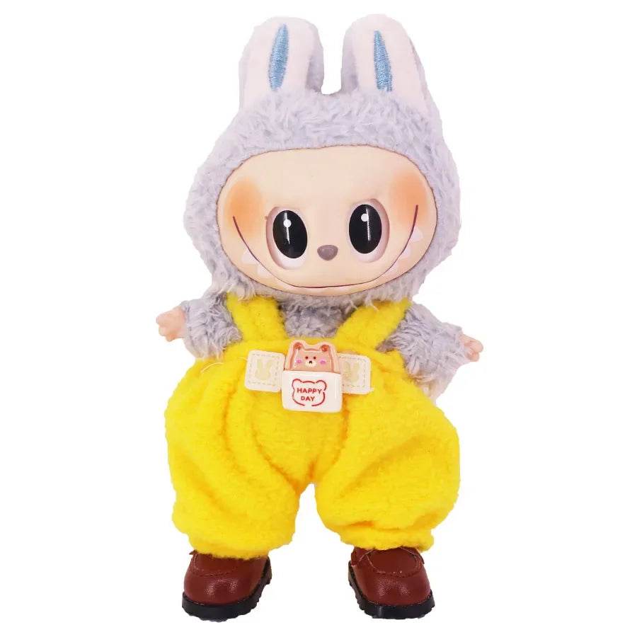 Doll Pants And Doll Shoes For Labubu 17cm Plush Doll Accessories - ToylandEU