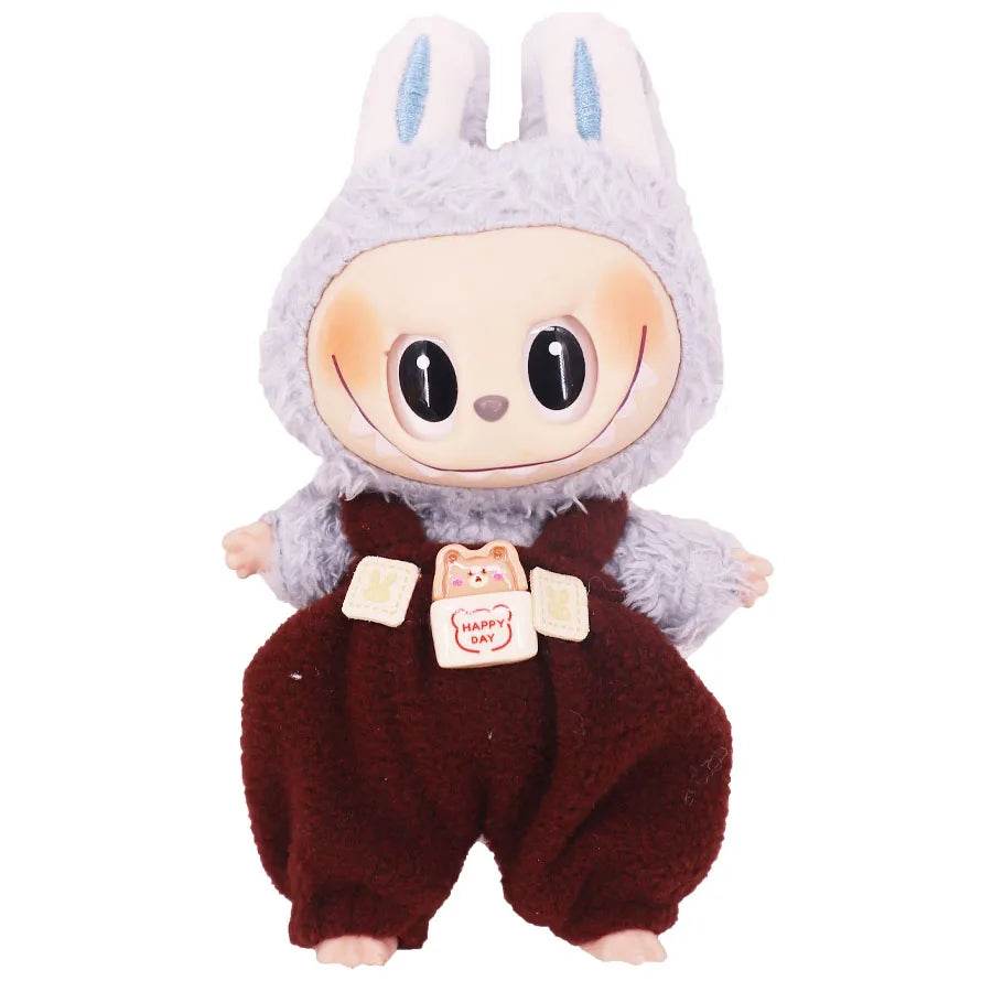 Doll Pants And Doll Shoes For Labubu 17cm Plush Doll Clothes Accessories - ToylandEU