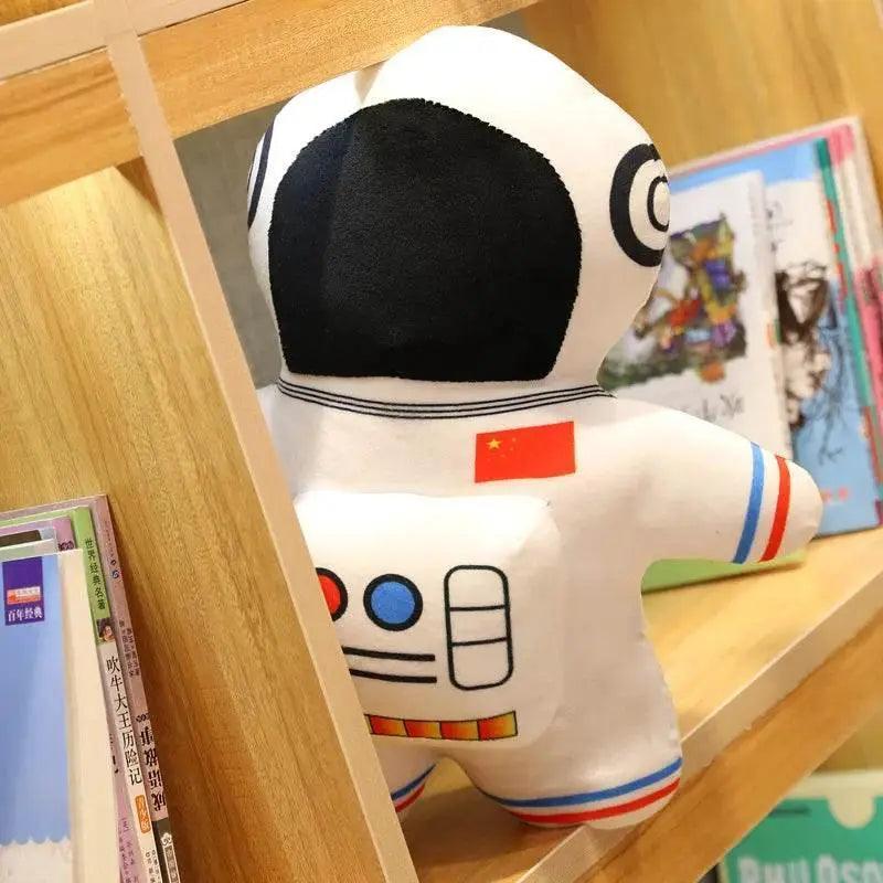  Plush Astronaut Spaceship Toy 1pc Stuffed Soft Doll Cartoon Pillow for Kids Creative Boys Birthday Gift -  ToylandEU™
