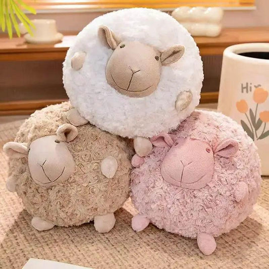  Plush Sheep Doll for Christmas and Thanksgiving Gift Cute Animal Toy Soft Ball 28cm -  ToylandEU™