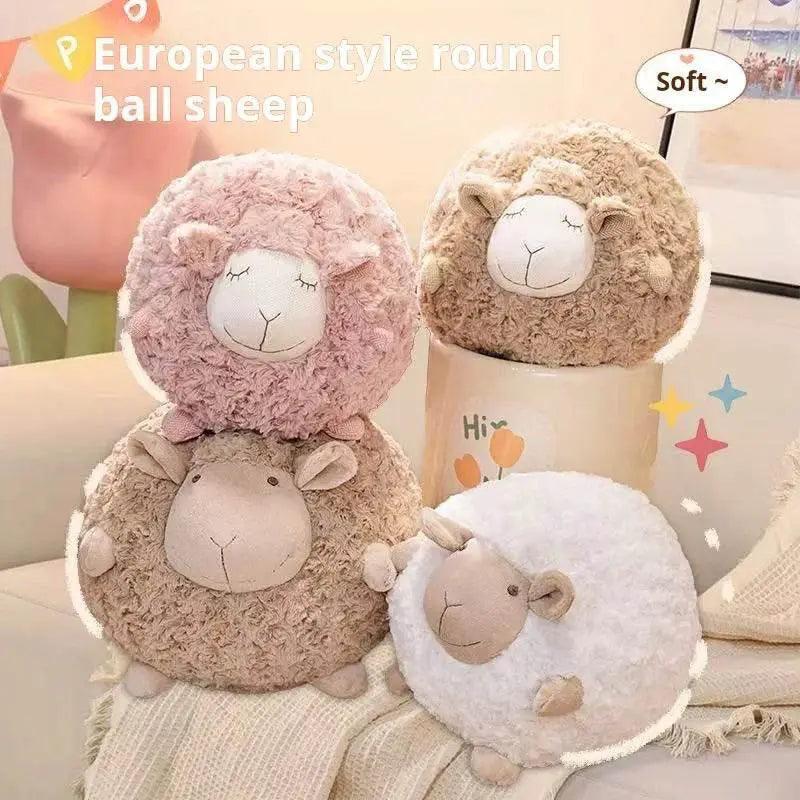  Plush Sheep Doll for Christmas and Thanksgiving Gift Cute Animal Toy Soft Ball 28cm -  ToylandEU™