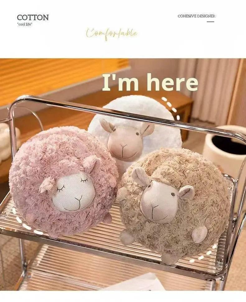  Plush Sheep Doll for Christmas and Thanksgiving Gift Cute Animal Toy Soft Ball 28cm -  ToylandEU™