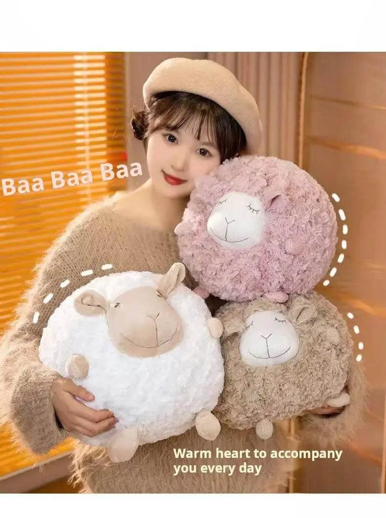  Plush Sheep Doll for Christmas and Thanksgiving Gift Cute Animal Toy Soft Ball 28cm -  ToylandEU™