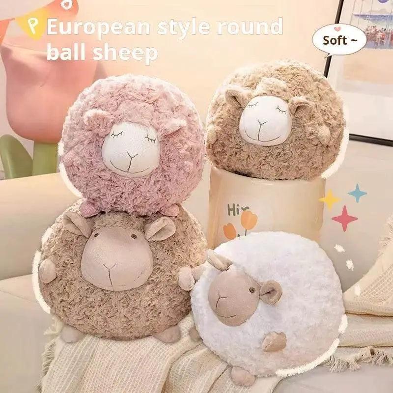  Plush Sheep Doll for Christmas and Thanksgiving Gift Cute Animal Toy Soft Ball 28cm -  ToylandEU™