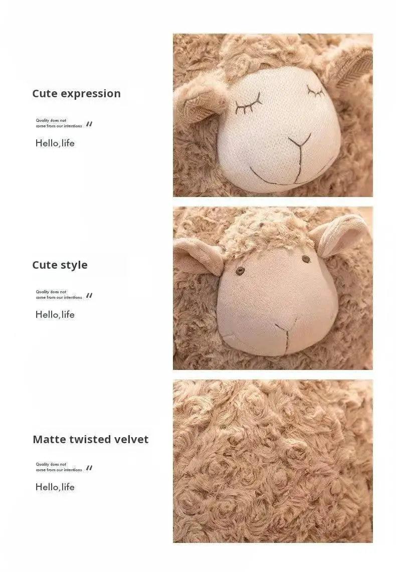  Plush Sheep Doll for Christmas and Thanksgiving Gift Cute Animal Toy Soft Ball 28cm -  ToylandEU™