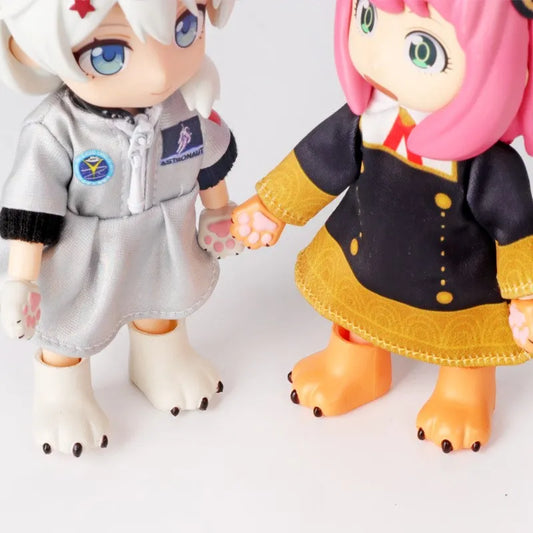  Doll Shoes 1:12 | Cat Claw Shoes 2Pcs | Toylandeu™ 