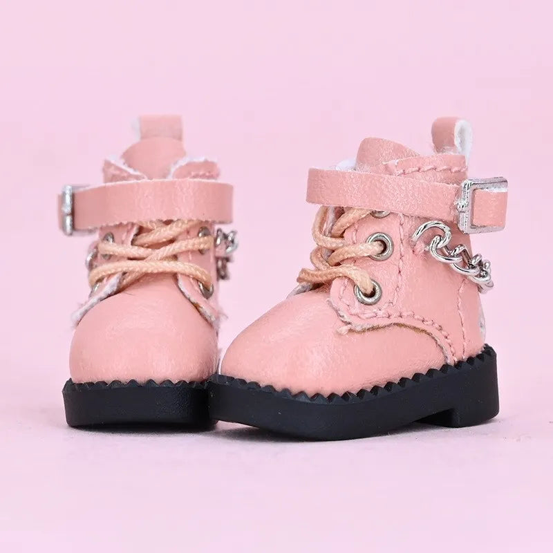 Doll Shoes | 1 12 Scale Leather Boots | Toylandeu™ 