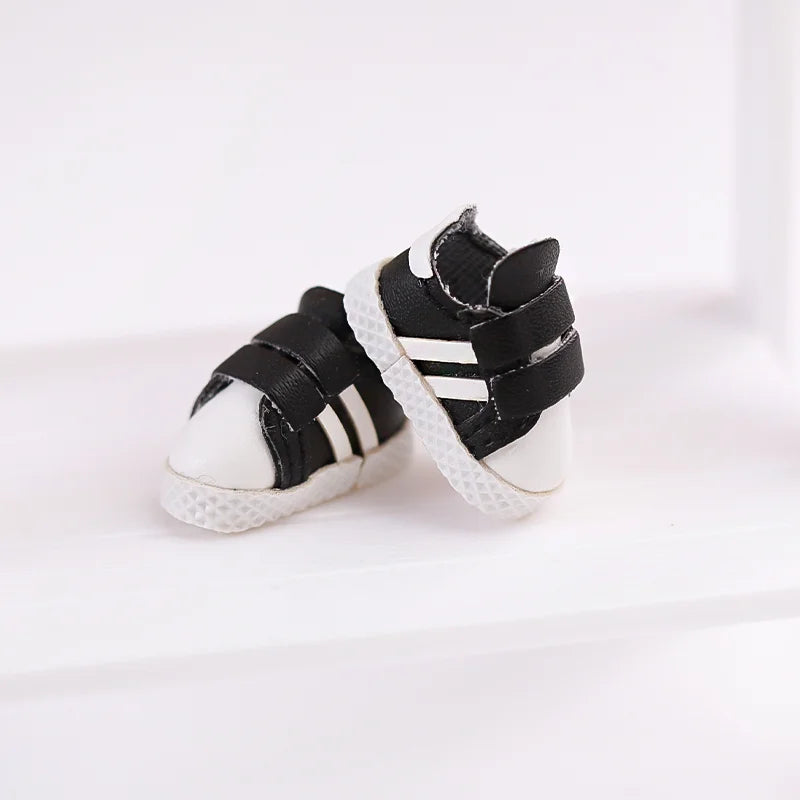  Doll Shoes | 1:12 Scale Low Top Velcro | Toylandeu™ 