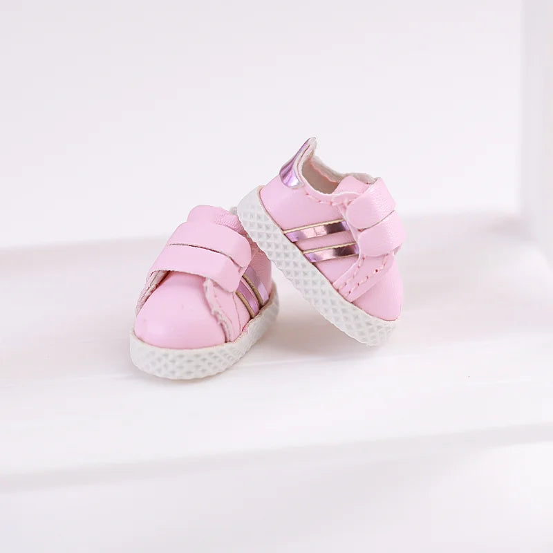  Doll Shoes | 1:12 Scale Low Top Velcro | Toylandeu™ 