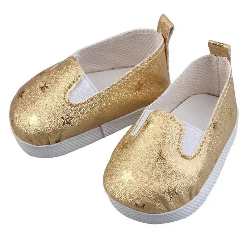 Doll Shoes 7cm Premium Cute Bow Skull Boots 18 Inch - ToylandEU