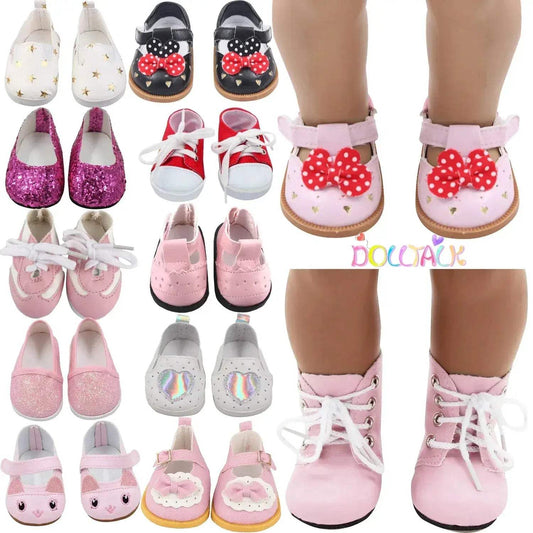  Doll Shoes Handmade for 18 Inch American Girl Dolls -  ToylandEU™