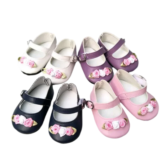 Doll Shoes Sneakers For 18 Inch Dolls Soft Cloth Boots - ToylandEU